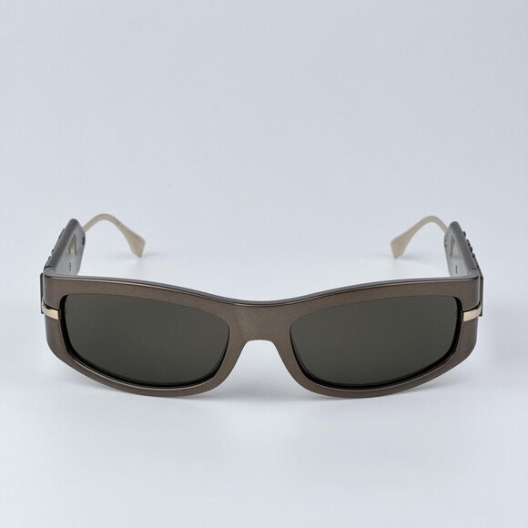 Fendi SHADOW FE40120I 45E Men BRAND NEW Sunglasses Oval Pink Brown - Picture 1 of 10